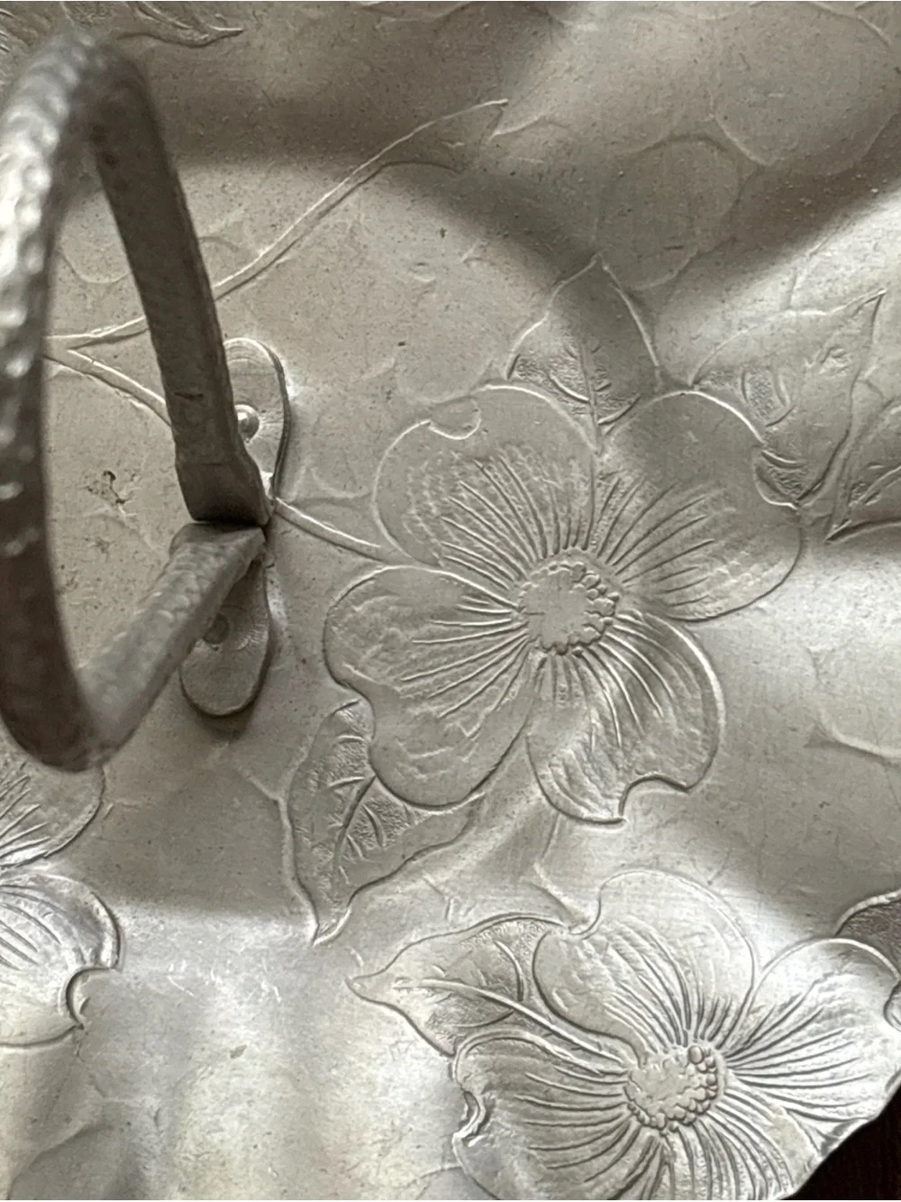 Set of Two! Butter Dish and Serving Plate Mid-Century Modern Aluminum